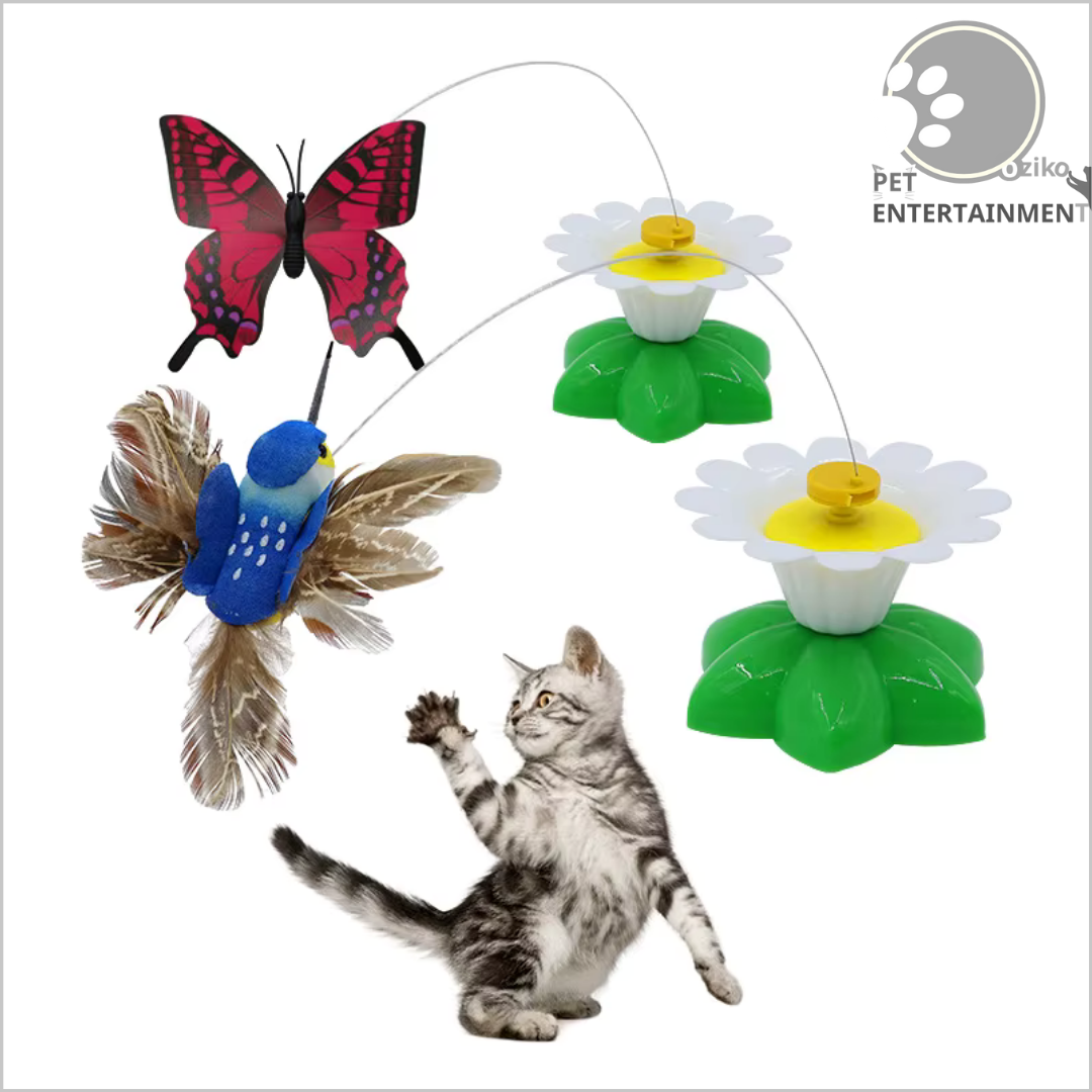 Spinning Butterfly Cat Toy